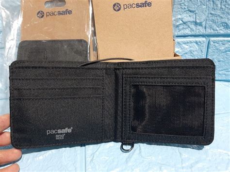 bifold card holder rfid|pacsafe rfid wallets.